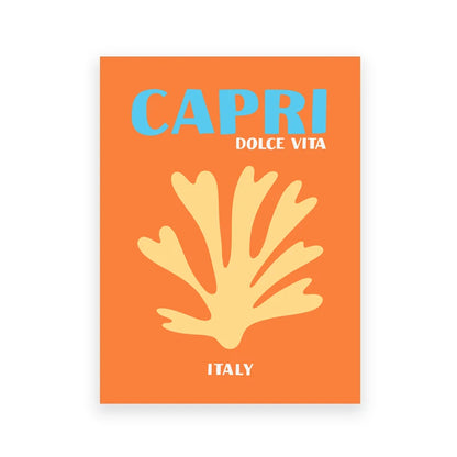 Affiches de Voyage Style Preppy – Miami, Bondi, Palmiers, Ibiza, Mykonos, Capri | Art Minimaliste Nordique sur Toile pour Salon