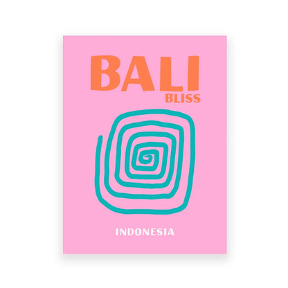 Affiches de Voyage Style Preppy – Miami, Bondi, Palmiers, Ibiza, Mykonos, Capri | Art Minimaliste Nordique sur Toile pour Salon